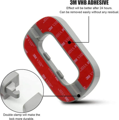 One-Hand Operation Safety Fridge Door Lock for Refrigerator & Cabinets