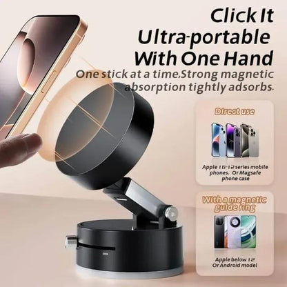 360° Magnetic Rotatable Mobile Phone Stand Holder for Car, Desk & Home