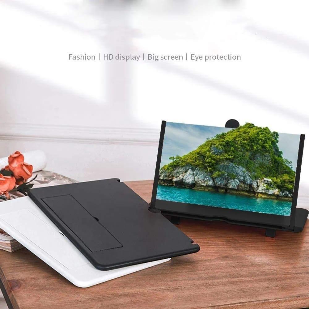 Mobile Phone Video Amplifying Magnifier  Screen Stand